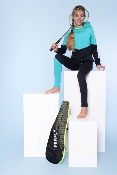 Billy & Lilly hoodie Vesper aqua-black