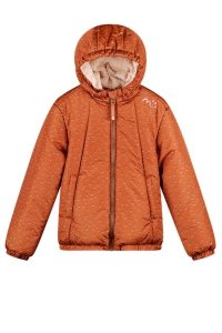 Moodstreet winterjas Jet rust aop (M407-5201-480)