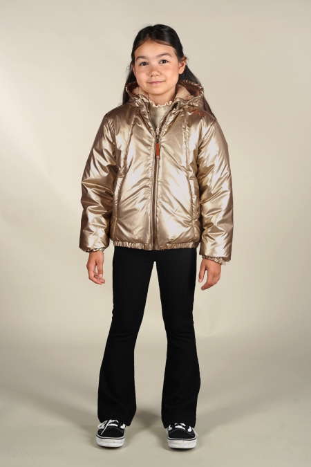 Moodstreet winterjas Jet gold metallic (M407-5202-520)