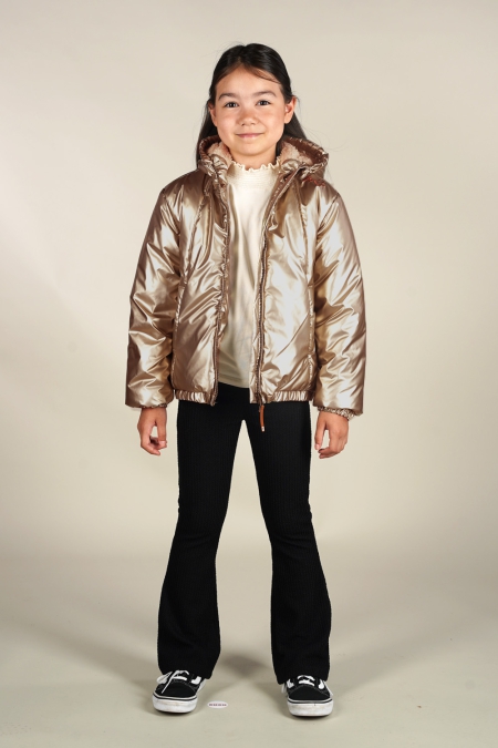 Moodstreet winterjas Jet gold metallic (M407-5202-520)