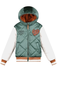 Moodstreet baseball jacket Joy shaded evergreen (M407-5220-344)