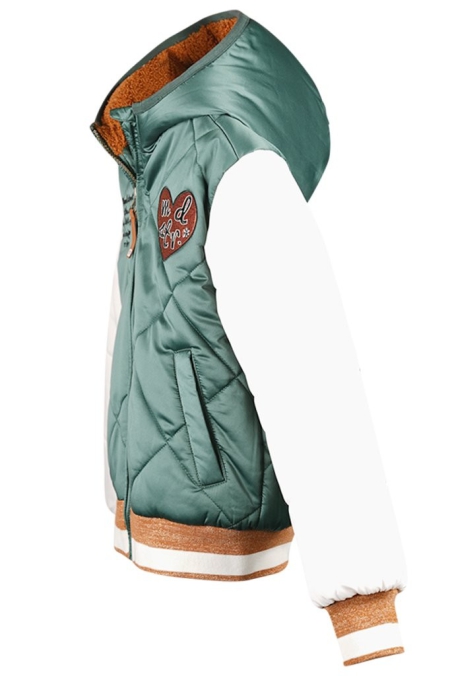 Moodstreet baseball jacket Joy shaded evergreen (M407-5220-344)