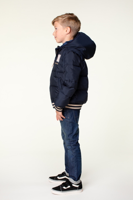 Moodstreet baseball jacket Justin navy (M407-6220-170)