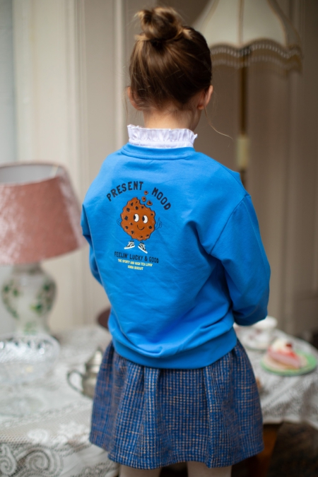 Moodstreet sweater Sky true blue (M408-5301-145)