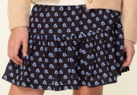 Moodstreet rok Romy black aop (M408-5702-099)