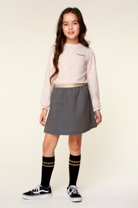 Moodstreet jurk Day warm white (M408-5802-006)