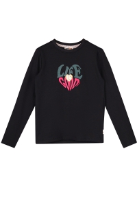 Moodstreet longsleeve Linn black (M409-5404-099)