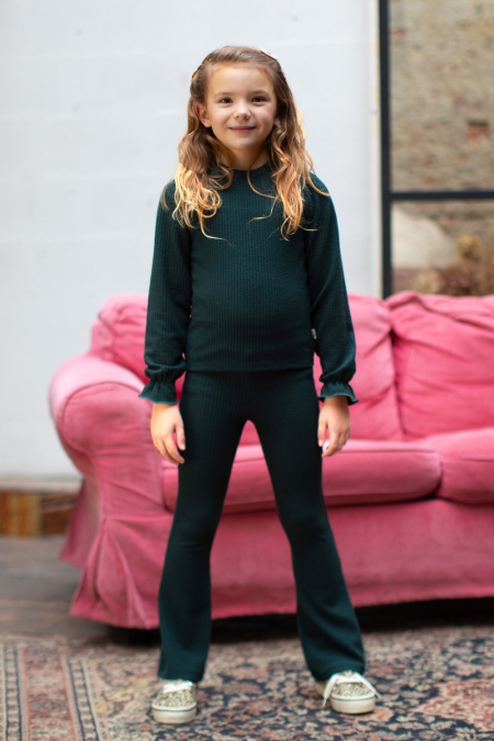 Moodstreet broek Bess leaf (M409-5603-344)