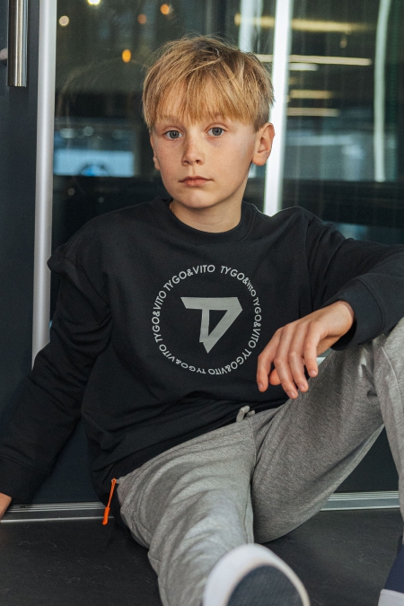 Tygo & Vito sweater Dorian black (X409-4305-099)