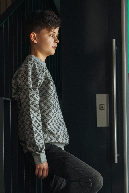 Tygo & Vito sweater Dev grey melee (X409-4307-700)