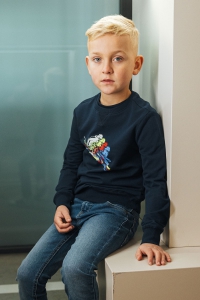 Tygo & Vito sweater Safa navy (X409-6321-190)