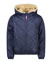 B.Nosy reversible jas diamant glitter-teddy navy (Y207-5212-151)