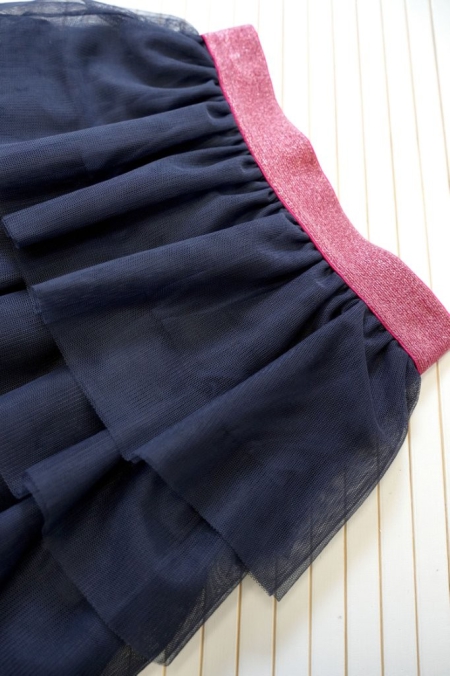 B.Nosy rok Rose tule navy (Y408-5731-151)