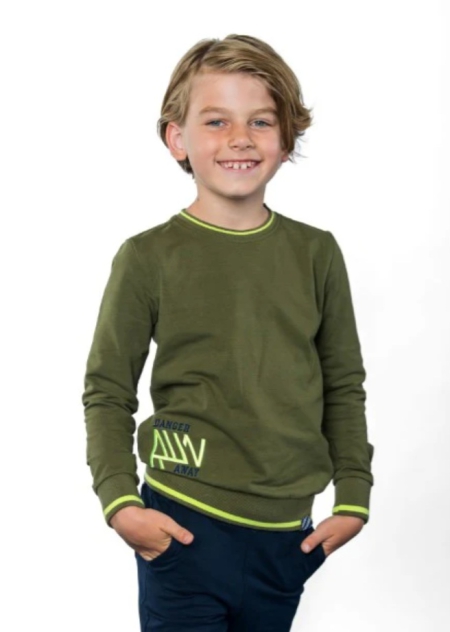 B.Nosy sweater Samuel hunter green (Y408-6324-381)