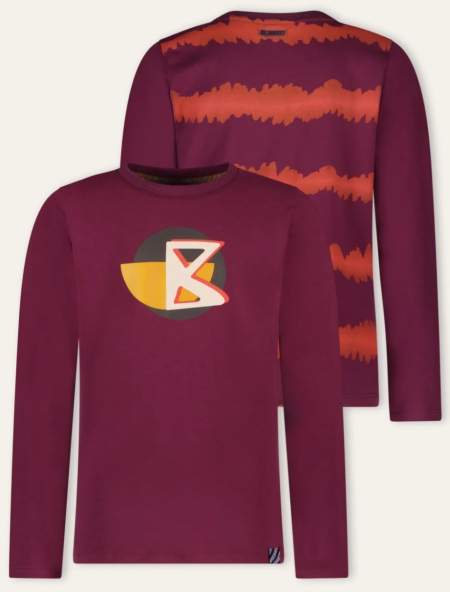 B.Nosy longsleeve Tommy grape wine (Y408-6423-224)