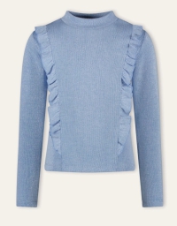 B.Nosy longsleeve Tirza lustre blue glitters (Y409-5426-182)