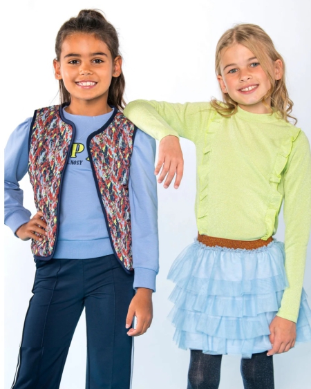 B.Nosy tule rok Rose lustre blue (Y409-5731-182)