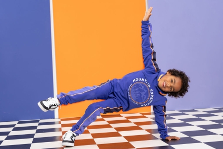 Louder! hoodie Ben clematis blue