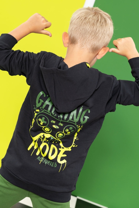 Louder! hoodie Jaxx black