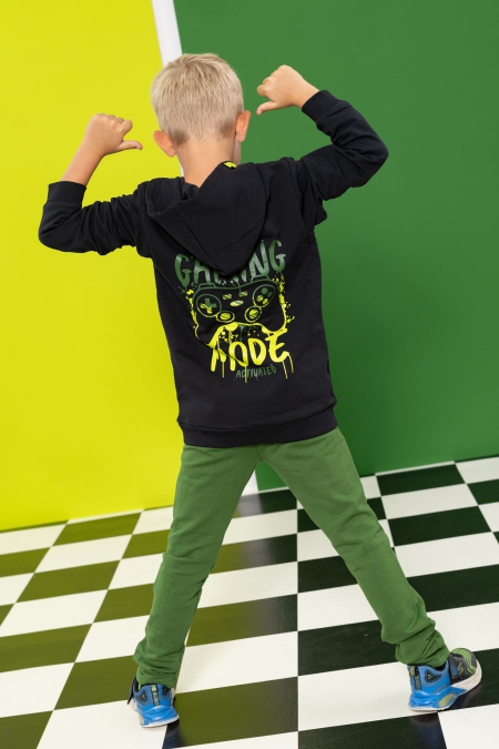 Louder! hoodie Jaxx black