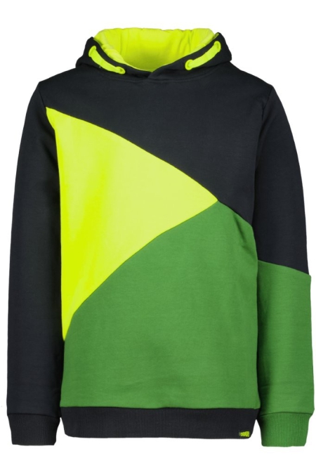 Louder! hoodie Vic black colorblock