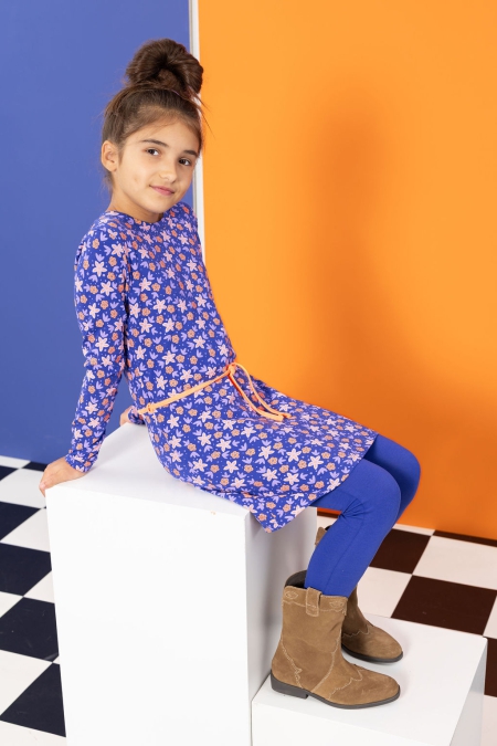 Louder! jurk Lucy flower aop