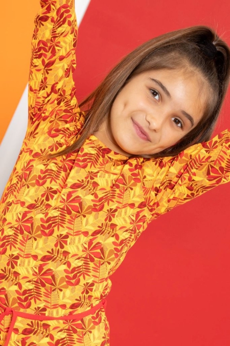 Louder! jurk Lucy leaves aop