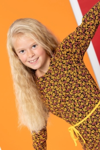 Louder! jurk Lucy mini flower aop