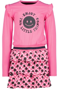 Louder! jurk Nine shocking pink