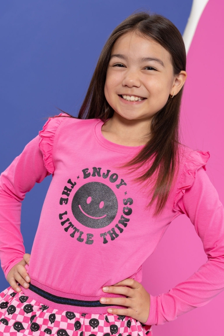 Louder! jurk Nine shocking pink