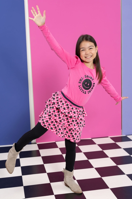 Louder! jurk Nine shocking pink