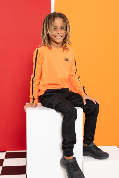 Louder! longsleeve Jeppe tangelo