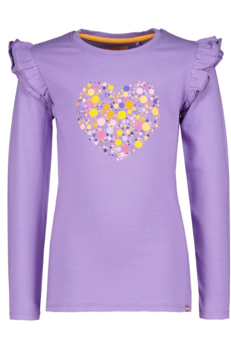 Louder! longsleeve Lina paisley purple