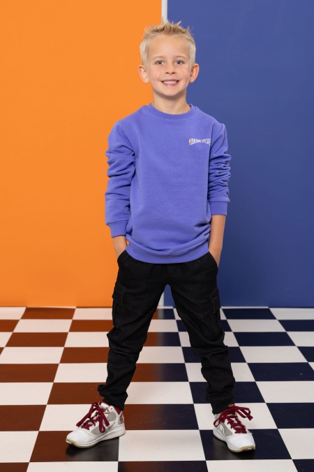 Louder! sweater Bodie blue iris