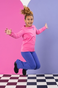 Louder! sweater Ilse shocking pink