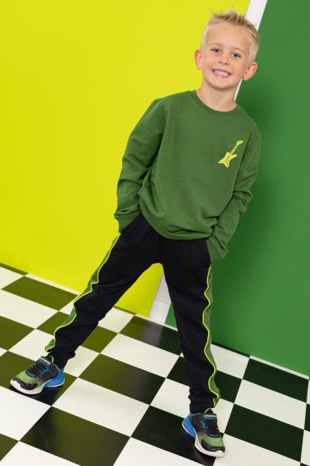 Louder! sweater Vito forest elf