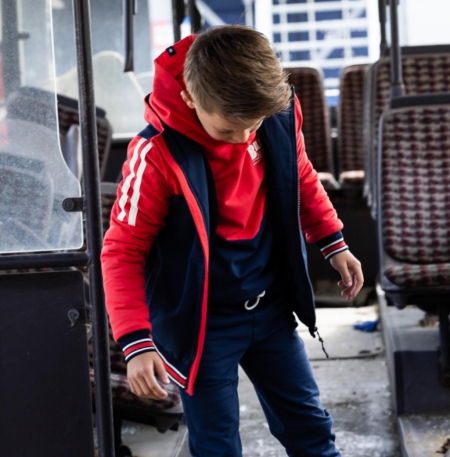 Billy & Lilly Borgvest Cooper funny red