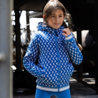 Borgvest Pom azure swirl