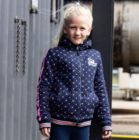 Borgvest Pom navy disco dot