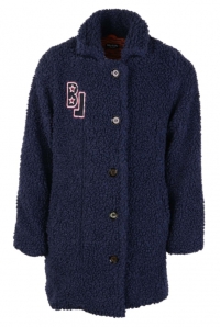 Borgvest Teddy Navy-Brown (valt ruim)