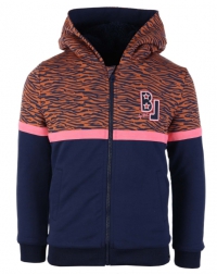 Borgvest Vajen Brown Zebra-Navy