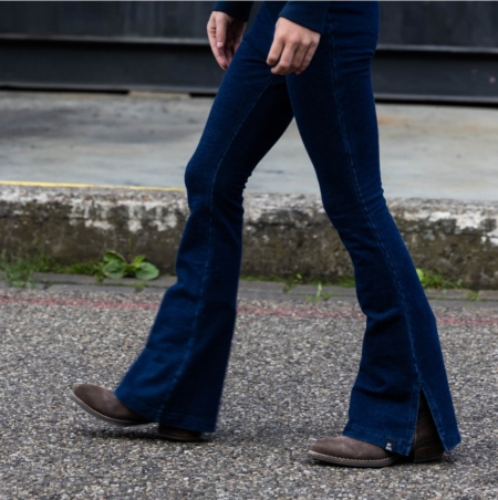 Billy & Lilly Flared Elin denim indigo