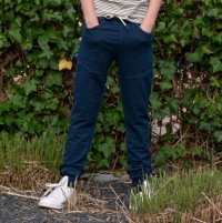 Billy & Lilly Pants Storm indigo denim