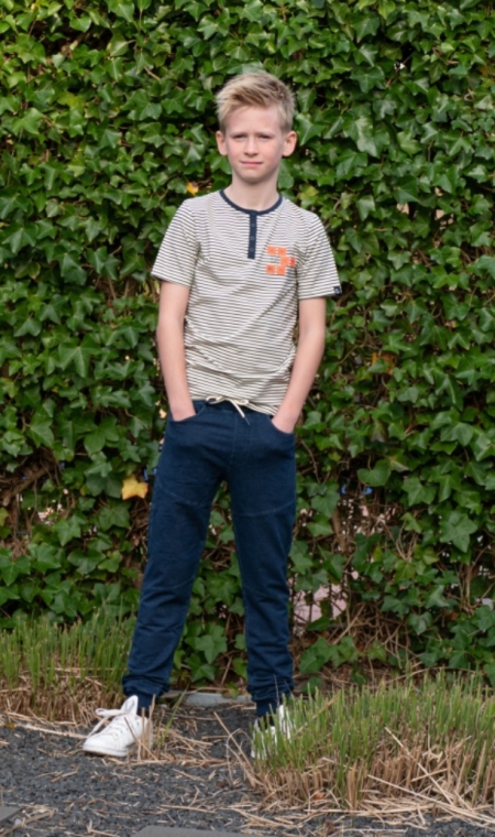 Billy & Lilly Pants Storm indigo denim