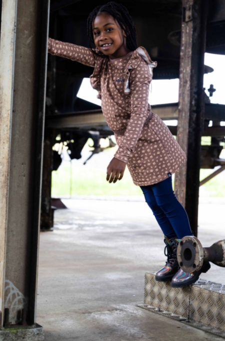 Billy & Lilly Tights Pixie Shine Navy polyamide