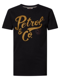 Petrol shirt classic print black (TSR601-9999)