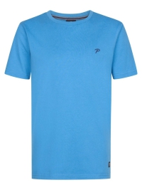 Petrol t-shirt classic print indie blue (B3050-TSR104-5190)