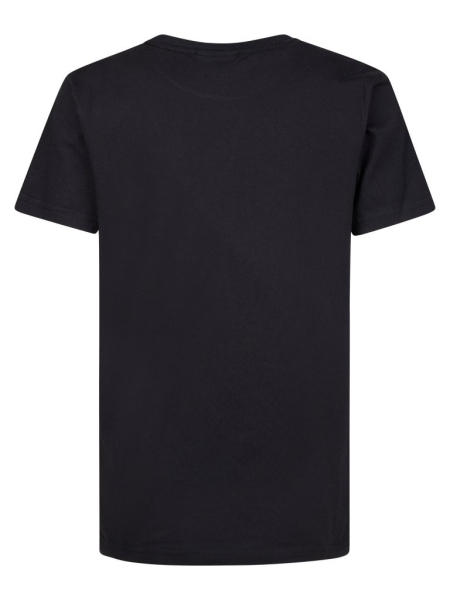 Petrol t-shirt classic print deep black (B3050-TSR107-9111)
