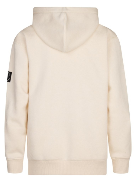 Petrol hoodie print raw sand (B3050-SWH115-1108)