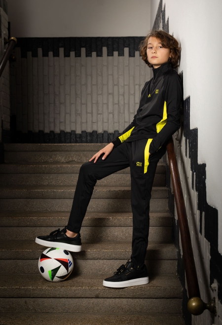 Cruyff Corner suit black yellow (CSAJ253901)